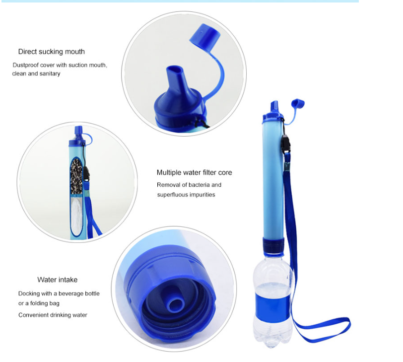 Water Filtering Straw